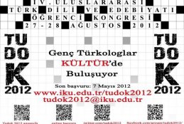 4. Uluslararası Türk Dili ve Edebiyatı Öğrenci Kongresi (TUDOK 2012)